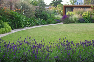 Large town garden, Ealing